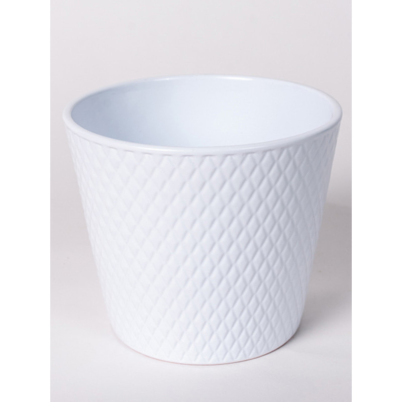 Osłonka ceramiczna Pikowana | 15 cm | 15 cm